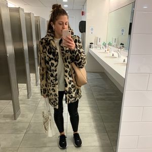 Bardot size S Leopard jacket